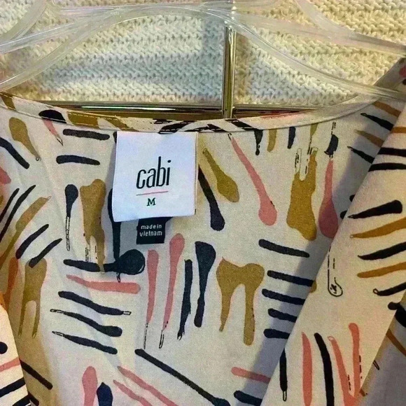 Vintage cabi Marni Blouse. Long sleeve. Wrap. - Picture 4 of 5